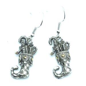 Brighton Christmas Stockings Stuffed With Toys Holiday Gold Silver Earrings